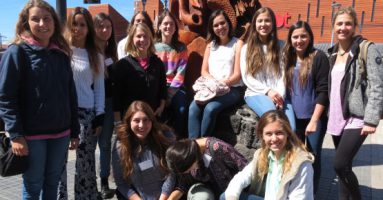 Vecinos de Villarrica agradecidos con jóvenes estudiantes