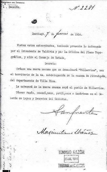 decreto vrica