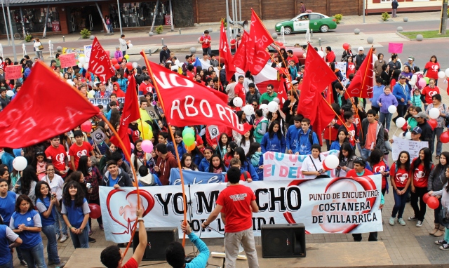 VI versión de "Yo marcho por la vida" en Villarrica - Red Informativa