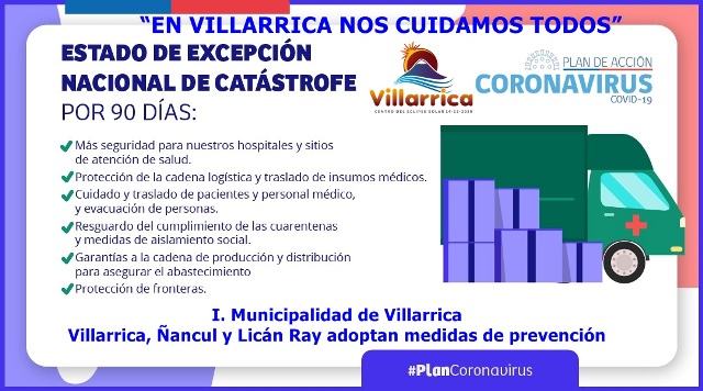 “EN VILLARRICA NOS CUIDAMOS TODOS” - Red Informativa