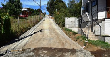 Pronta a finalizar pavimentación de pasaje Muñoz Meli en Villarrica