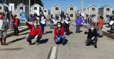 159 familias de Villarrica reciben emocionadas sus nuevas viviendas