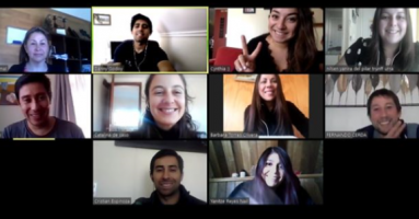 Profesionales del área Psicosocial de la Municipalidad de Villarrica trabajando unidos para apoyar a las comunidades educativas en tiempos de crisis