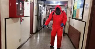 Sanitización de lugares de trabajo y entrega de equipos de protección personal se realizan periódicamente