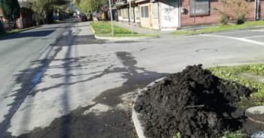 Municipio de Villarrica trabaja en limpieza de ductos de aguas lluvias