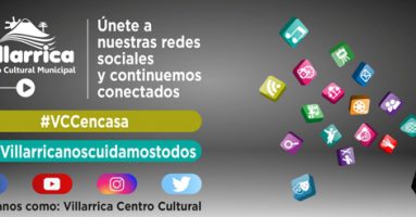 Centro Cultural Municipal de Villarrica ofrece variada programación ONLINE