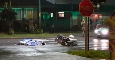Carabineros detuvo a conductor de camión involucrado en muerte de motociclista en Villarrica