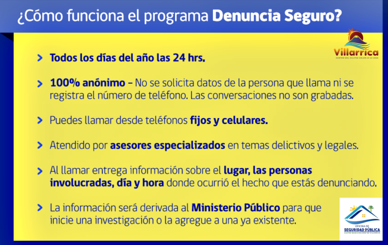 Consejo Comunal de Seguridad Pública de Villarrica analiza contingencia comunal - Red Informativa