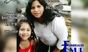 Este miércoles serán los funerales de la alumna del liceo Graham Bell quien falleció junto a su madre en fatal colisión