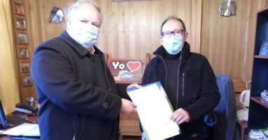 Nuevo Juez de Policía Local saluda protocolarmente a Alcalde de Villarrica