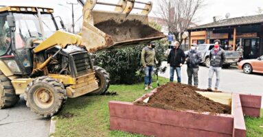 Continúan obras de Habilitación Accesibilidad Universal y Ornamentación en avenida Pedro de Valdivia en Villarrica