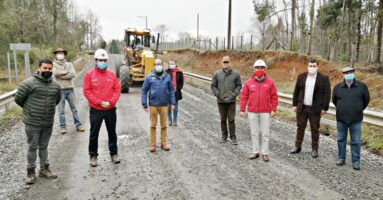 Subsecretario de Obras Públicas y alcalde Pablo Astete inspeccionan ruta Segunda Faja