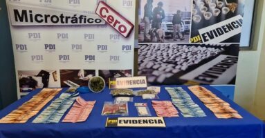 PDI Villarrica efectuó fuerte golpe a trafico de drogas en la zona