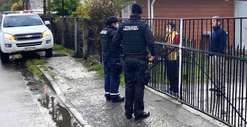 Capitanía de Puerto Lago Villarrica e inspectores municipales fiscalizan segundas viviendas y uso obligatorio de mascarillas en la vía pública - Red Informativa