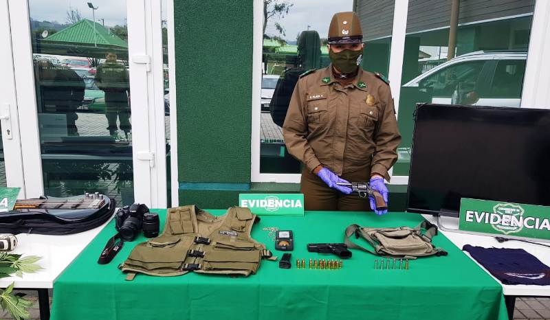 Detenido por receptación, tenencia de arma de fuego e infracción ley de drogas y usurpación de funciones - Red Informativa