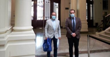 Alcalde Astete se reúne con autoridades nacionales para materializar importantes proyectos para la comuna