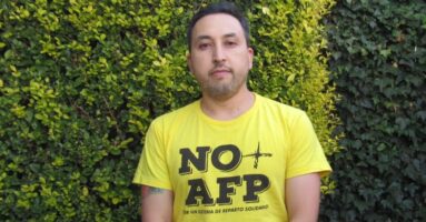 Joven profesor e integrante de la Coordinadora No Más AFP quiere redactar la Nueva Constitución