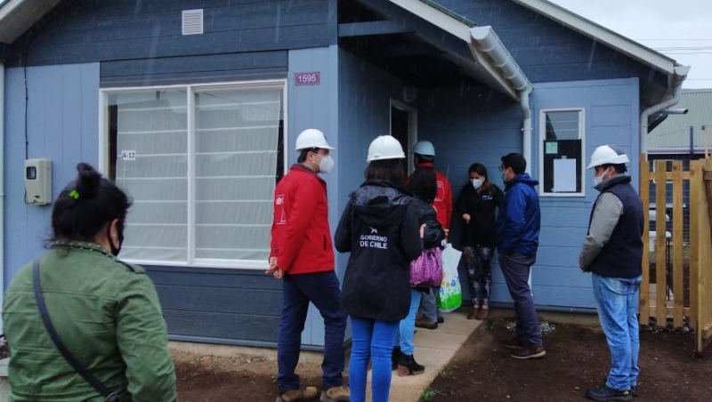 Dirigentes visitan casa piloto del Comité Nuevos Aires en Villarrica - Red Informativa