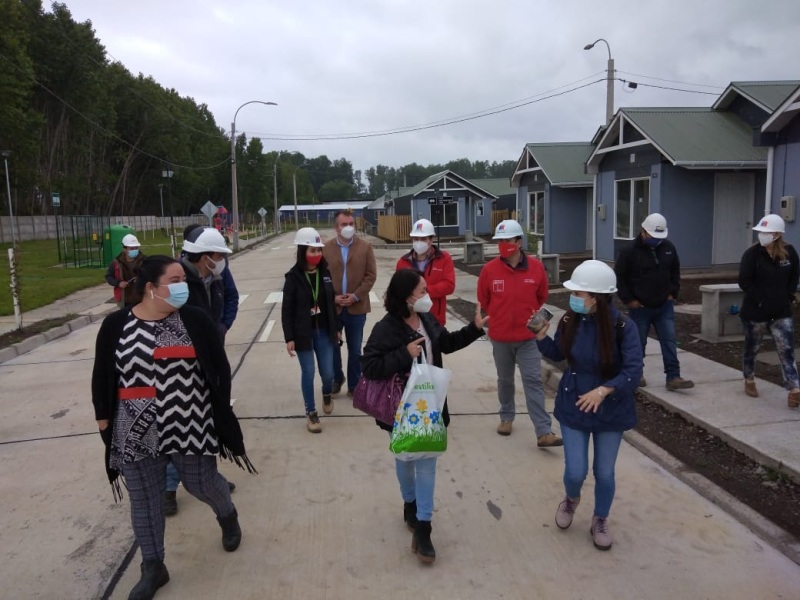 Dirigentes visitan casa piloto del Comité Nuevos Aires en Villarrica - Red Informativa