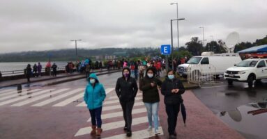 El Eclipse 2020 mostró el mejor rostro de la ciudad de Villarrica