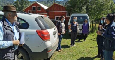 Inician trabajo de Georeferenciación Proyecto APR Challupén Alto
