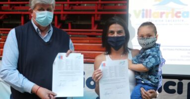 Municipalidad de Villarrica beneficia a 159 familias