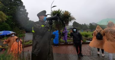 Carabineros entregó seguridad a vecinos y visitantes que disfrutaron del eclipse 2020