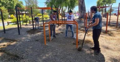 Los jóvenes y las actividades deportivas cuentan con el apoyo del alcalde Germán Vergara