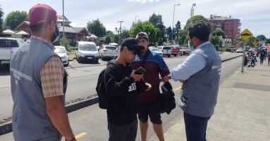 Fiscalización arroja 26 detenidos por cuarentena en Villarrica