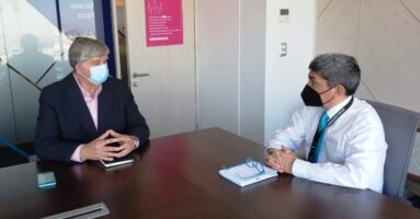 Alcalde agiliza proyectos de infraestructura en el Mineduc