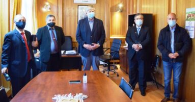 Consejo de Pastores visitó al alcalde Vergara