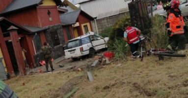 Una persona fallecida tras chocar vehículo con un cerco en Villarrica