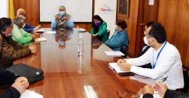 Alcalde de Villarrica gestiona retomar con urgencia obras de ejecución APR Cudico Alto y Bajo