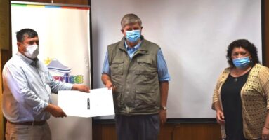 Firman acta de entrega de terrenos para el mejoramiento del Museo Histórico de Villarrica