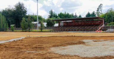 Comienza a ser realidad el Estadio de Ñancul: Con una inversión total de 371 millones