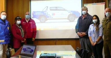 Subsecretaría de Prevención del Delito, apoya el trabajo de seguridad en Villarrica