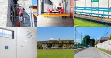 Mantención y mejoramiento en recintos deportivos municipales