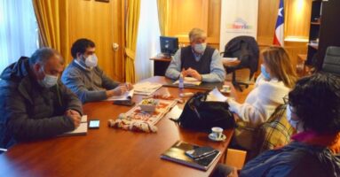 Alcalde Vergara se reunió con Inspectora Fiscal del MOP para conocer avances viales y trabajo en la comuna