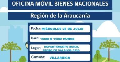 Oficina Móvil de Bienes Nacionales visitará este próximo miércoles Villarrica