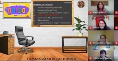Docentes de educación municipal en formación continua