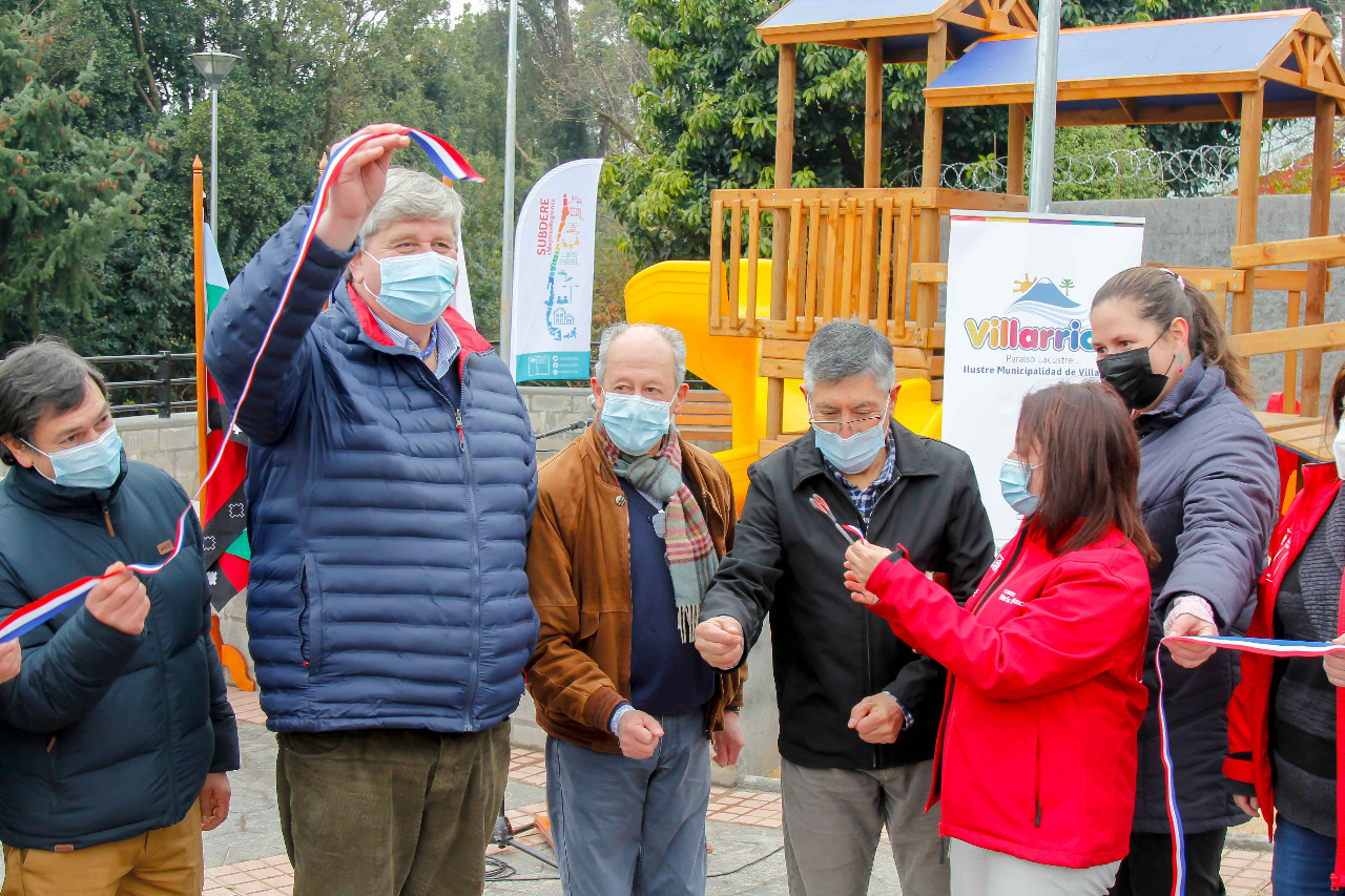 Villarrica: Parque Residencial El Mirador cuenta con renovada plaza 2 Villarrica: Parque Residencial El Mirador cuenta con renovada plaza - Red Informativa
