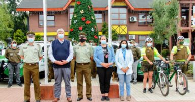 Carabineros y Municipalidad de Villarrica iniciaron campaña “Navidad Segura 2021”