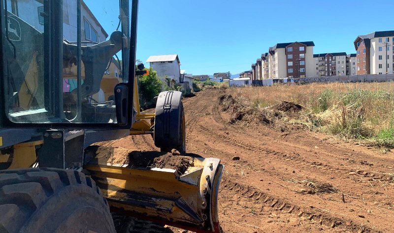 Con maquinaria del MOP Municipalidad de Villarrica realiza trabajos de cortafuegos en sector Segunda Faja - Red Informativa