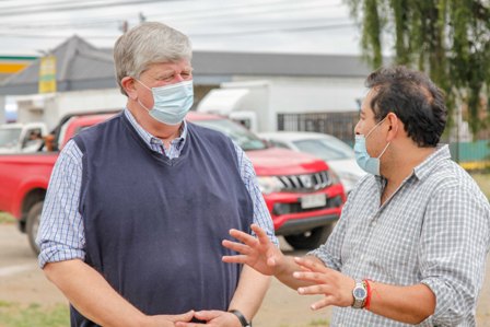Alcalde Germán Vergara visita multicanchas para futuros proyectos en recintos deportivos - Red Informativa
