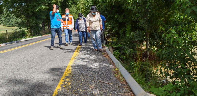 Municipalidad de Villarrica insistió a la Dirección Regional de Vialidad solución a problemas del caminos en sector Malloco Lolenco Segunda Faja - Red Informativa