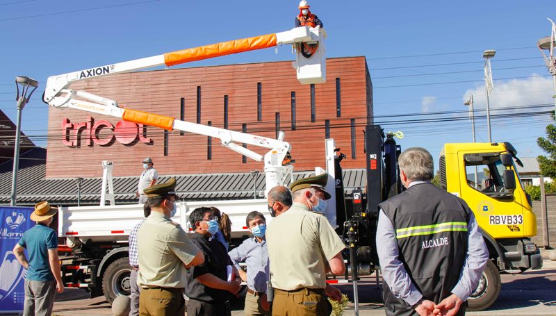 Municipalidad de Villarrica pone en marcha nueva maquinaria para labores de limpieza, aseo y ornato y trabajos multipropósitos en la comuna - Red Informativa