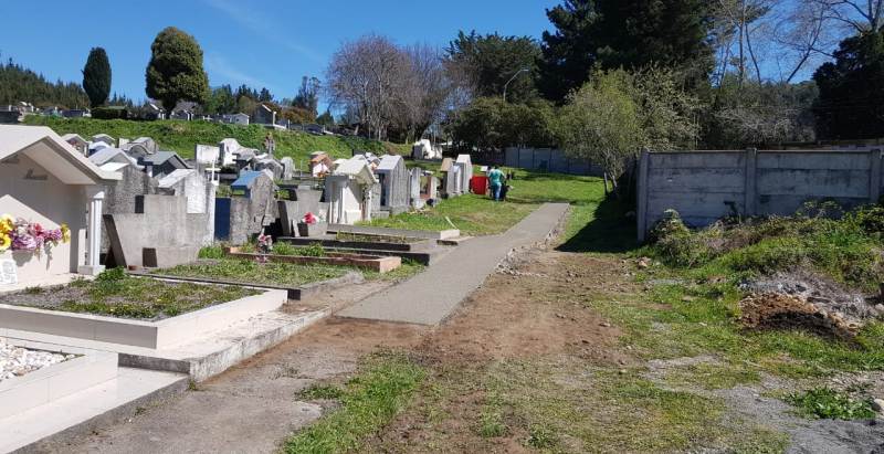 Municipalidad de Villarrica concretó la mejora de veredas en cinco sectores de la comuna - Red Informativa