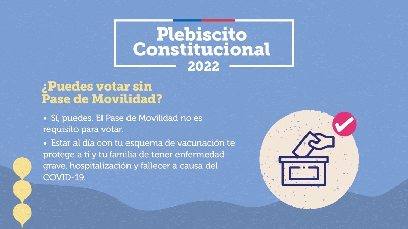 El Ministerio de salud dio a conocer las medidas de protección Plebiscito Constitucional - Red Informativa
