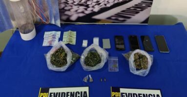 PDI detiene a dos miembros de un clan familiar dedicado al microtráfico de drogas en la zona lacustre