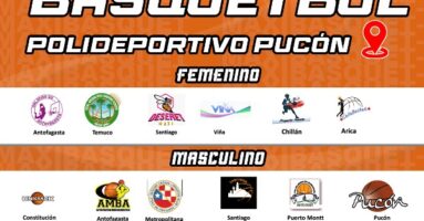 Mini Nacional Básquetbol +50 Pucón: Femenino y Masculino